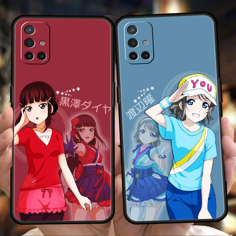 

Gift Love Live! You Watanabe Anime Luxury Phone Case For Oneplus Nord N100 N200 N10 10 7 8 9 7T 8T 9R 9RT CE 2 Z Pro 5G Cover