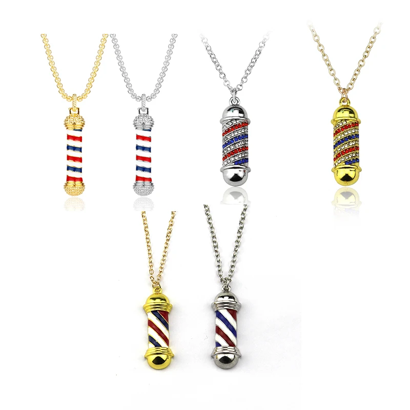 Ожерелье для парикмахерской 3D подвеска косметолога парикмахера аксессуары