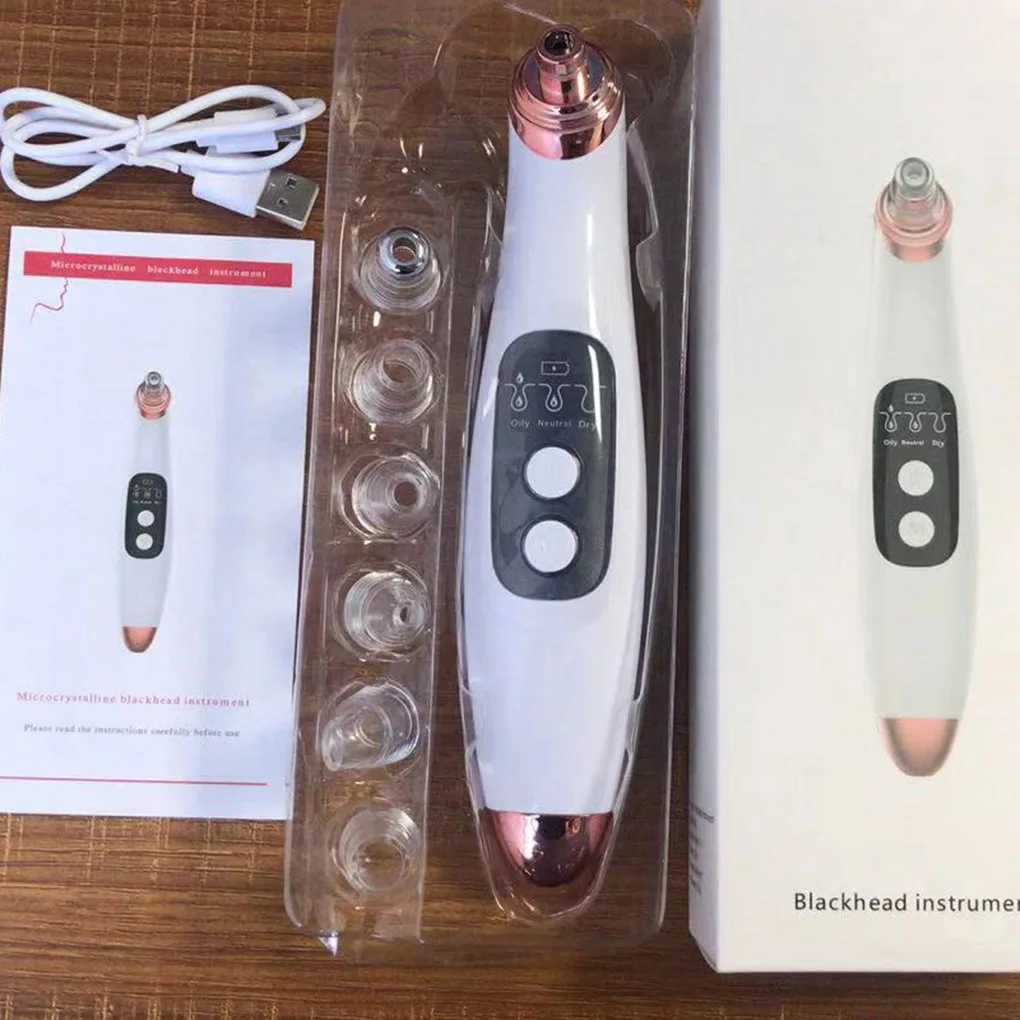 

Высококачественный электронный отшелушиватель для лица, устройство для удаления черных точек, вакуумное устройство для глубокого очищени...