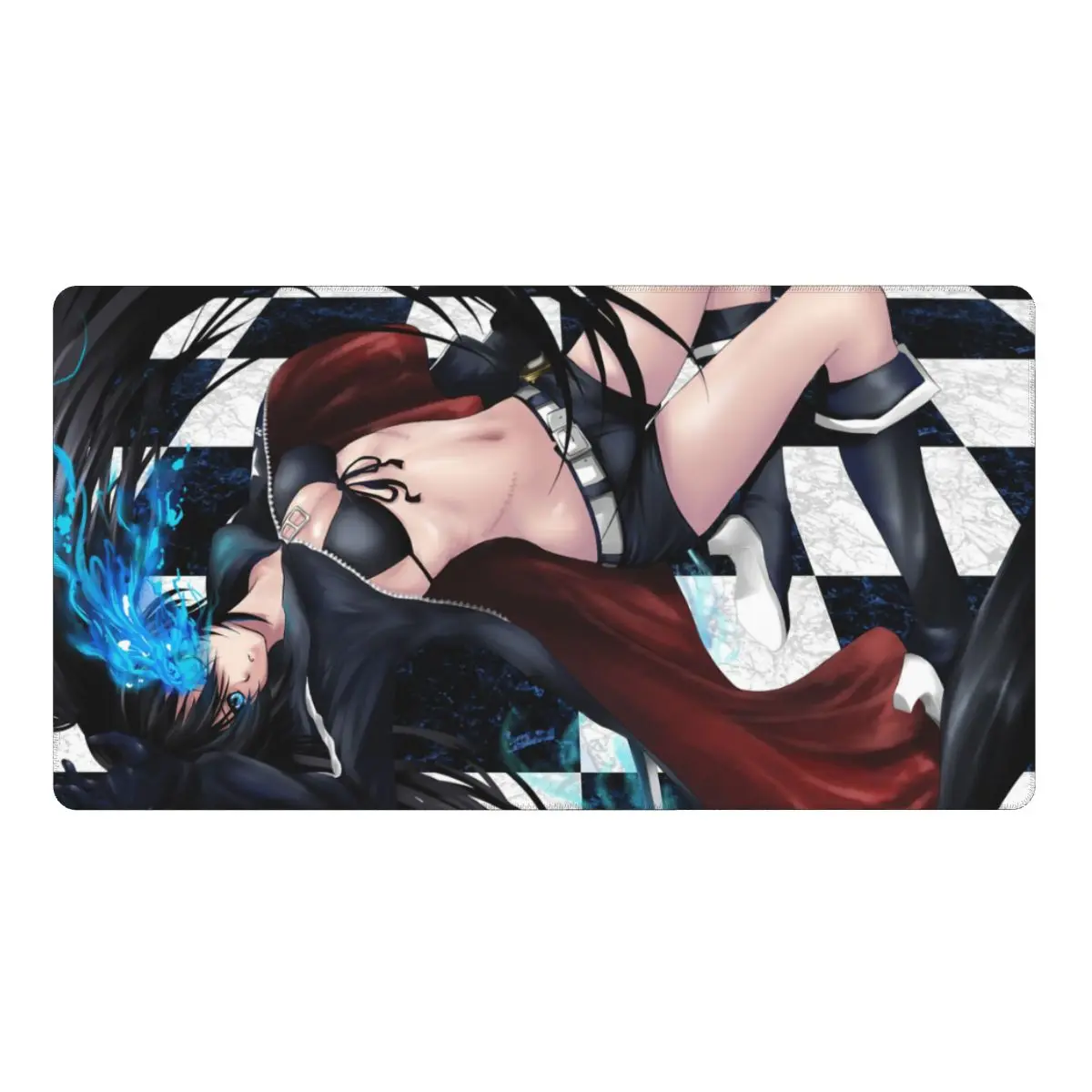 

Black Rock Shooter Gaming Mouse Pad Keyboard Mouse Mat Sexy Anime Girl XXL Rubber Mousepad for Gamers