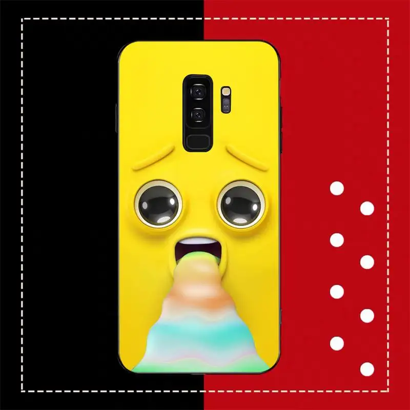funny face Phone Case for Samsung S20 lite S21 S10 S9 plus for Redmi Note8 9pro for Huawei Y6 cover