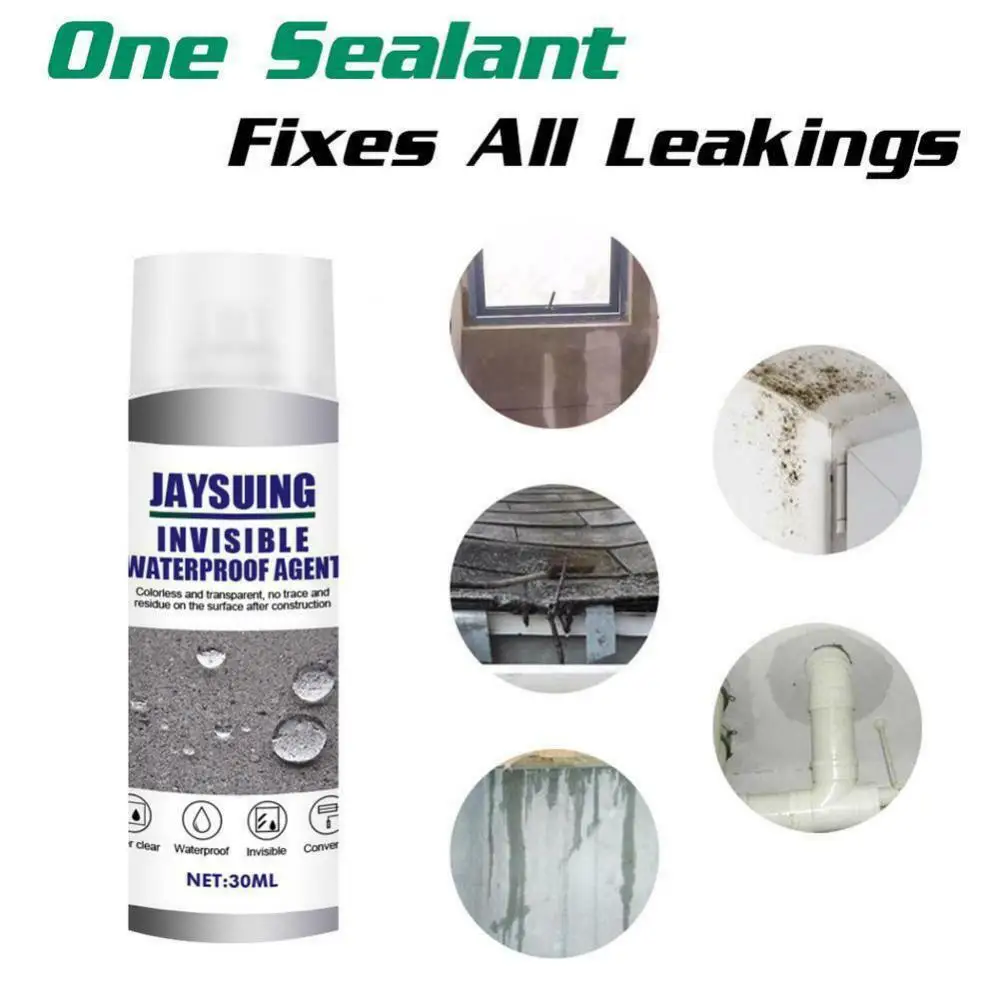 

30ML Sealing Spray Anti-Leaking Sealant Spray Ceramic Tile Floor Wall Super Strong Bonding Trapping Repair No-pollution TSLM2