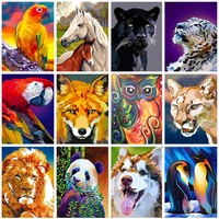 maxmpup 5d diamond painting animals horse diamond mosaic tiger lion embroidery cross stitch art christmas decorations for home