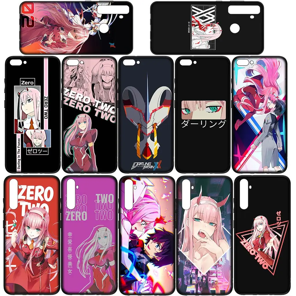 Darling in the Franxx 002 Zero Two 02 Phone Cover Case for Samsung Galaxy Note 20 Ultra 10 8 9 S10 Lite S9 A6 A8 Plus A9