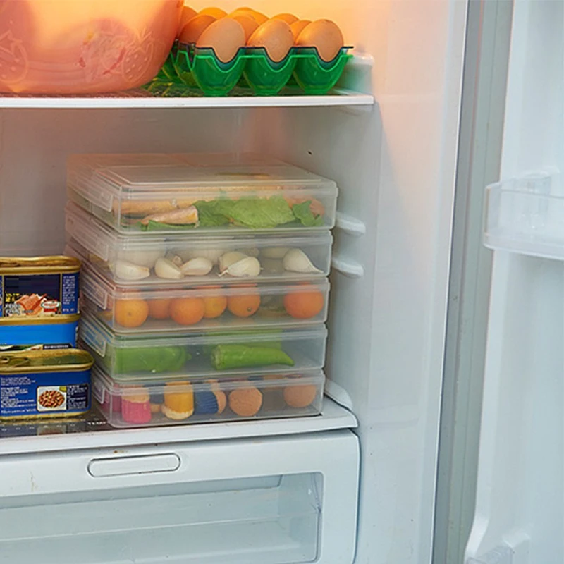 Контейнер для хранения еды с 3 ячейками контейнер фруктов аксессуары кухни