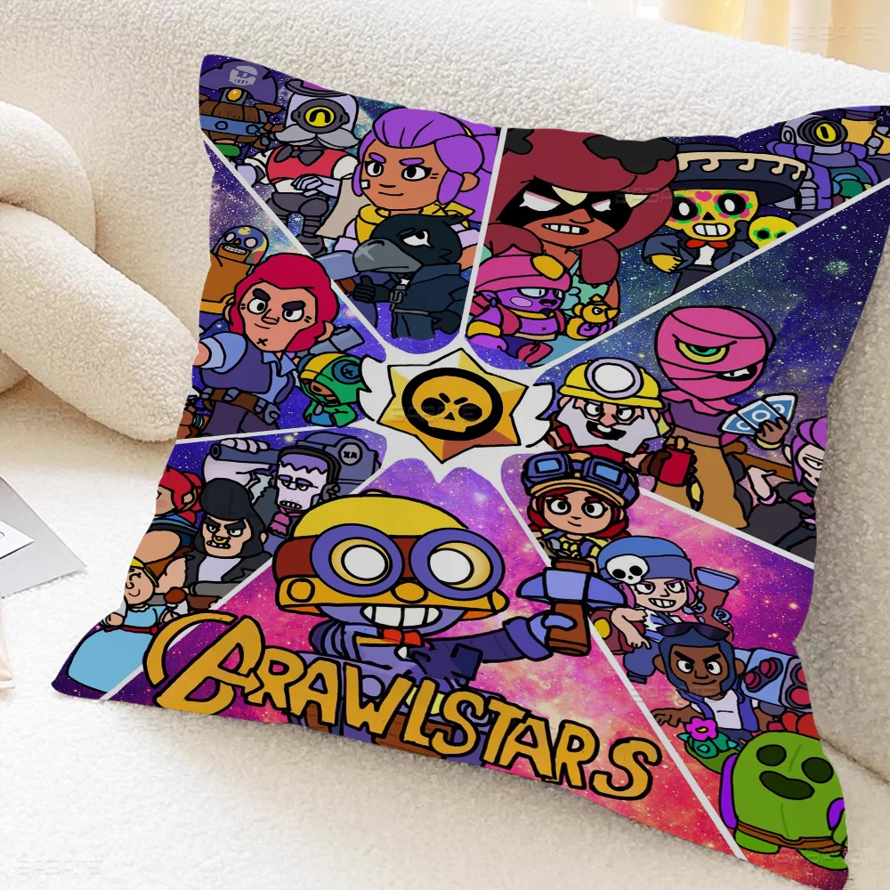 Game B-rawl S-Stars Personalized picture text home decorative pillows Household Gifts 45x45cm