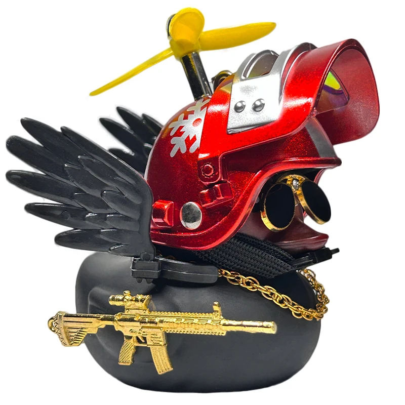 Автомобильная утка, украшение интерьера автомобиля, украшения для автомобиля, резиновая утка со шлемом, велосипед, дорожный велосипед, мотор, детские игрушки, аксессуары для велосипеда