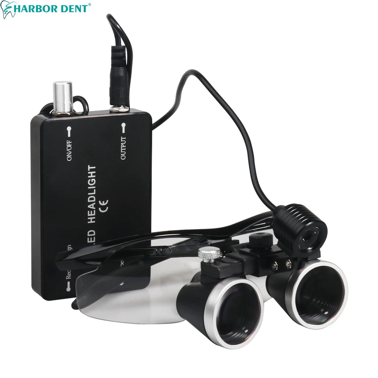 Стоматологическая бинокулярная Лупа с 3 Вт прожекторной фарой 2 5x сверхлегкие