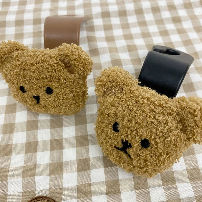 

Baby Carriage Car Hook Creativity Cute Bear Head Car Seat Baby Trolley Hook New Hot Sale Baby Stroller Accessories