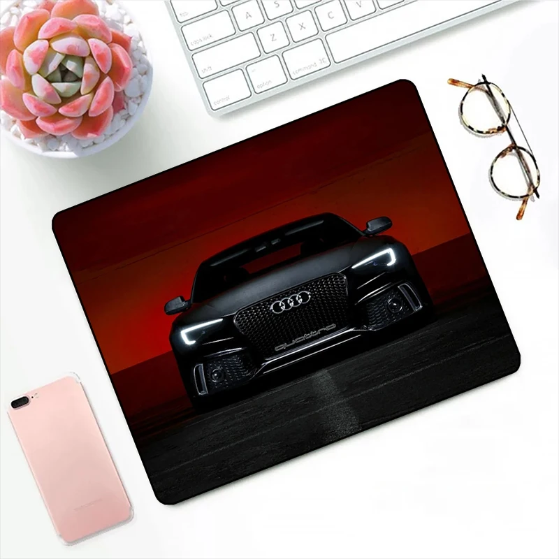 

Audi Small Mouse Pad Cheap Pink Pc Accessories Gaming Computer Table Mausepad Deskmat Laptop Gamer Mousepad Anime Keyboard Mats