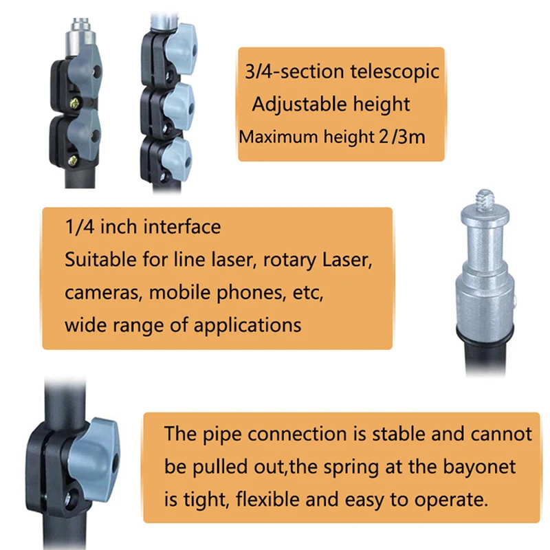 Кронштейн для лазерного уровня 2 м 3