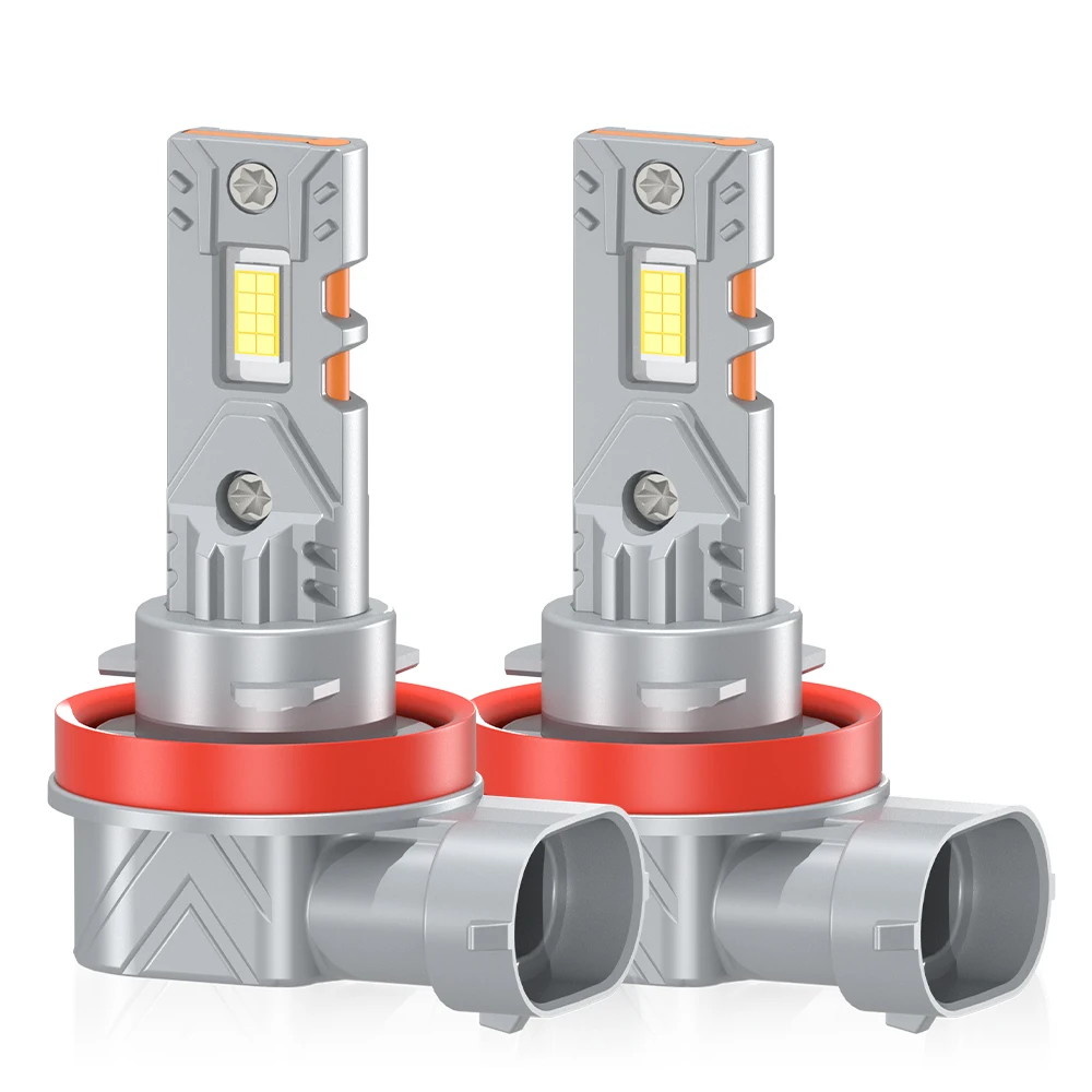 

Светодиодные Лампы H11 Для Фар, 15000 Лм, Высокая Интенсивность, 200 Вт, DC12V-24V, Универсальные Для Автомобилей, Чипы 3570 CSP