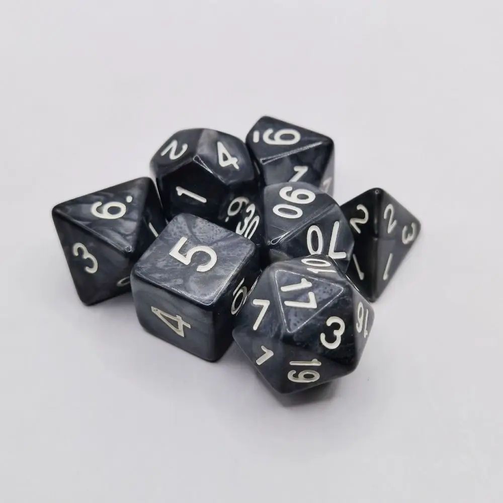 Настольная игра Перламутровые блестящие игральные кости для обучения