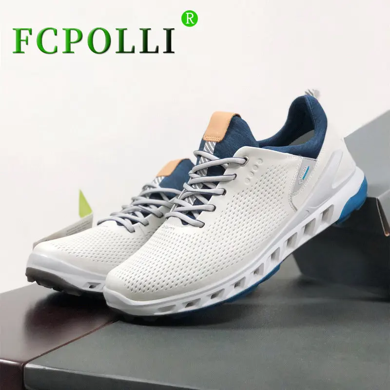 2022 New Golf Training Man Top Quality Walking Shoes for Men Anti-Slippery Mens Golf Sneakers Genuine Leather Gym Shoes Men