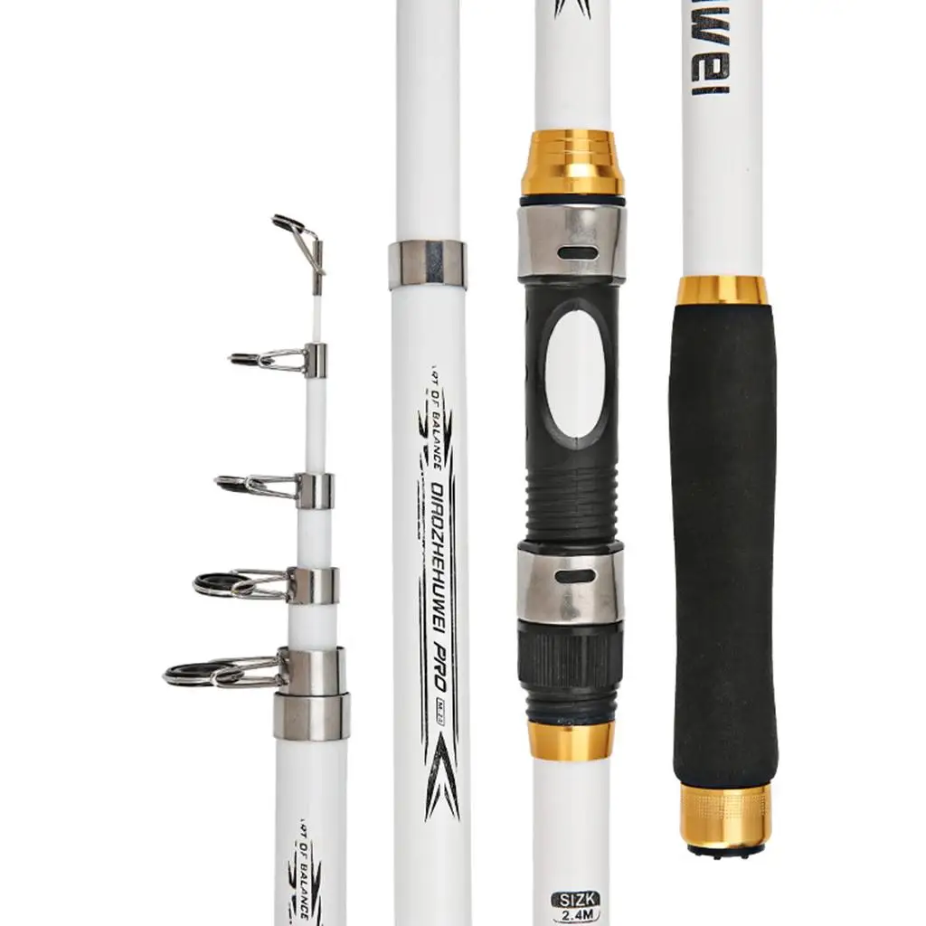 

Carp Fishing Telescopic Fishing Rod EVA Handle Sea Ultralight Portable Pole