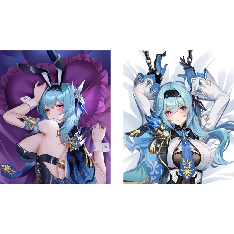 

Japanese Anime Game Genshin Impact Eula Sexy Cartoon Dakimakura Hugging Body Pillow Case Cover Cushion Bedding Gifts Mk