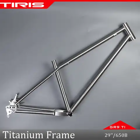 Титановая рама для горного велосипеда TIRIS, рама для велосипеда 29 Boost 12*148, комплектующие для велосипеда на заказ