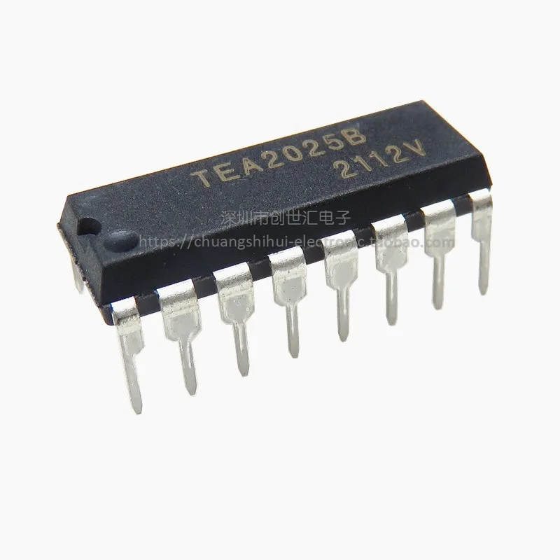 

New original TEA2025B straight plug DIP-16 audio amplifier chip TEA2025