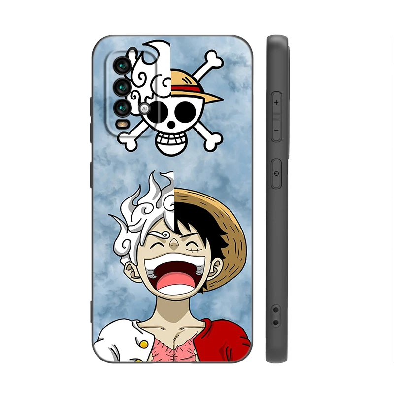 Черный силиконовый чехол для телефона Luffy's Gear 5, аниме для Xiaomi Redmi Note 10 11 12 13 14 Pro Plus 10S 11S 12S, чехол из ТПУ (art.: 3920d0aea7a8a) - 3920d0aea7a8a