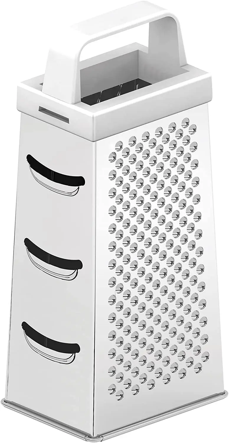 

Grater 4 Faces Utilità White Grater Vegetable Potato Cucumber Carrot Slicer Chopper Fruit Peeler Cutter Tool