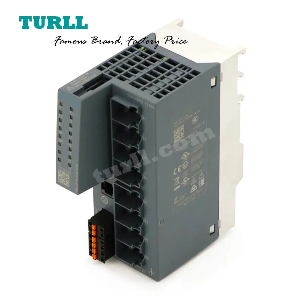 

Original Brand New SCALANCE XC208 manageable Layer 2 IE switch; IEC 62443-4-2 6GK5 208 6GK5208-0BA00-2AC2 6GK52080BA002AC2