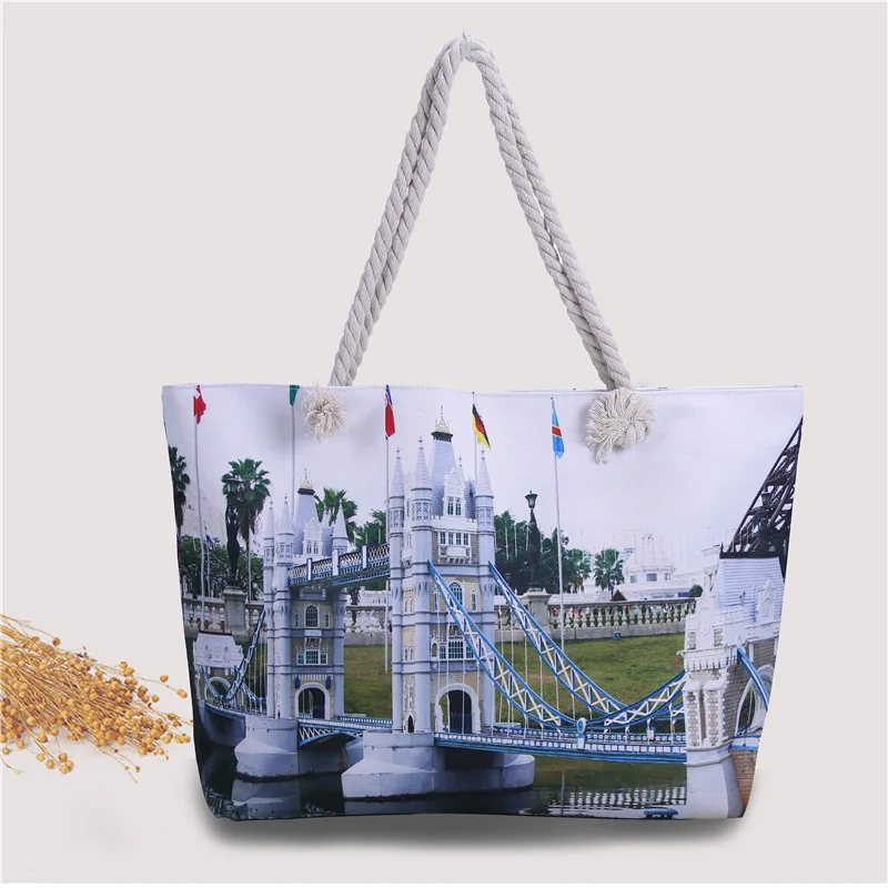 

2022 Fashion New Women's Bags Digital Printing Fashion Shoulder Bag Large Capacity Hot Transfer