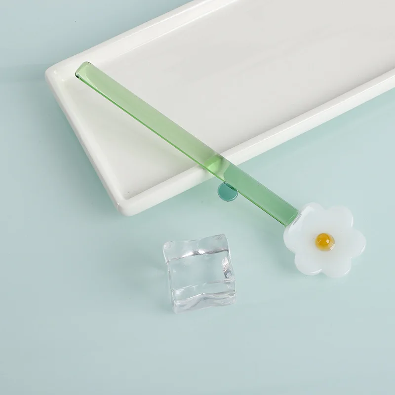 

MOONBIFFY Десертная ложка из стекла