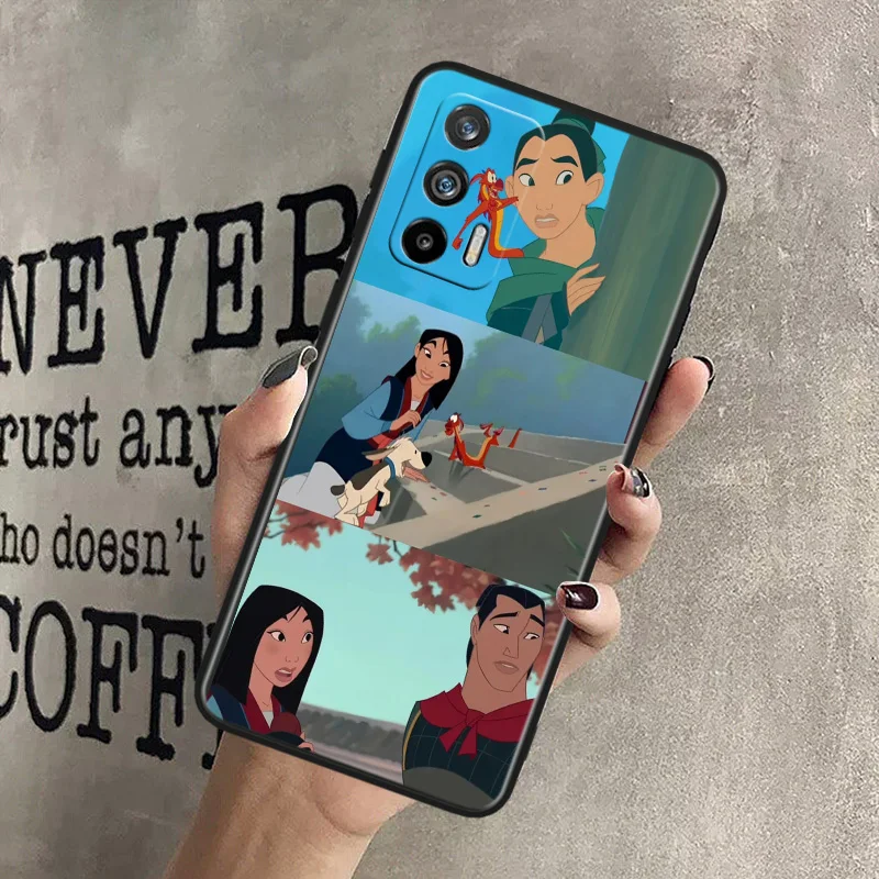 Чехол для телефона Disney Mulan мягкий силиконовый чехол OPPO Reno 5 6 7 8 10 11 Z F Find X2 X3 X5 Pro Plus