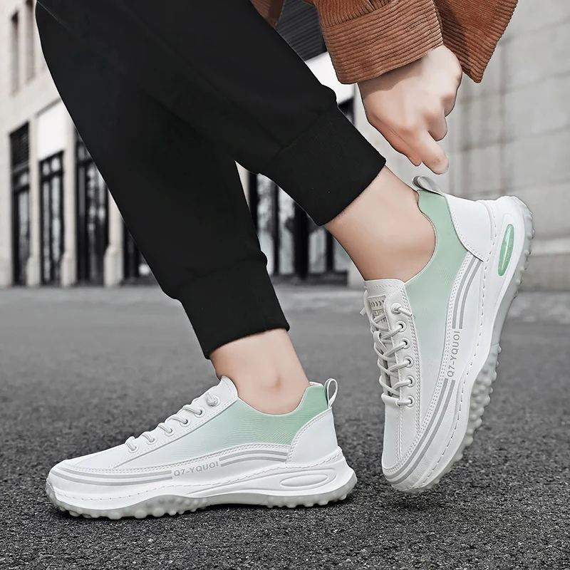 2022 New Men's Golf Sneakers Men's White Golf Shoes Outdoor Lightweight Comfortable Walking Sneakers Men's Golf Shoes