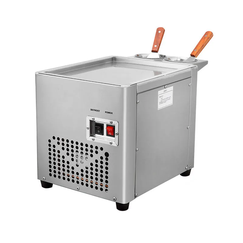

Desktop Fried Ice Machine Commercial Fried Yogurt Machine Small Bar Fried Ice Machine Fried Ice Cream Roll Machine Equipment