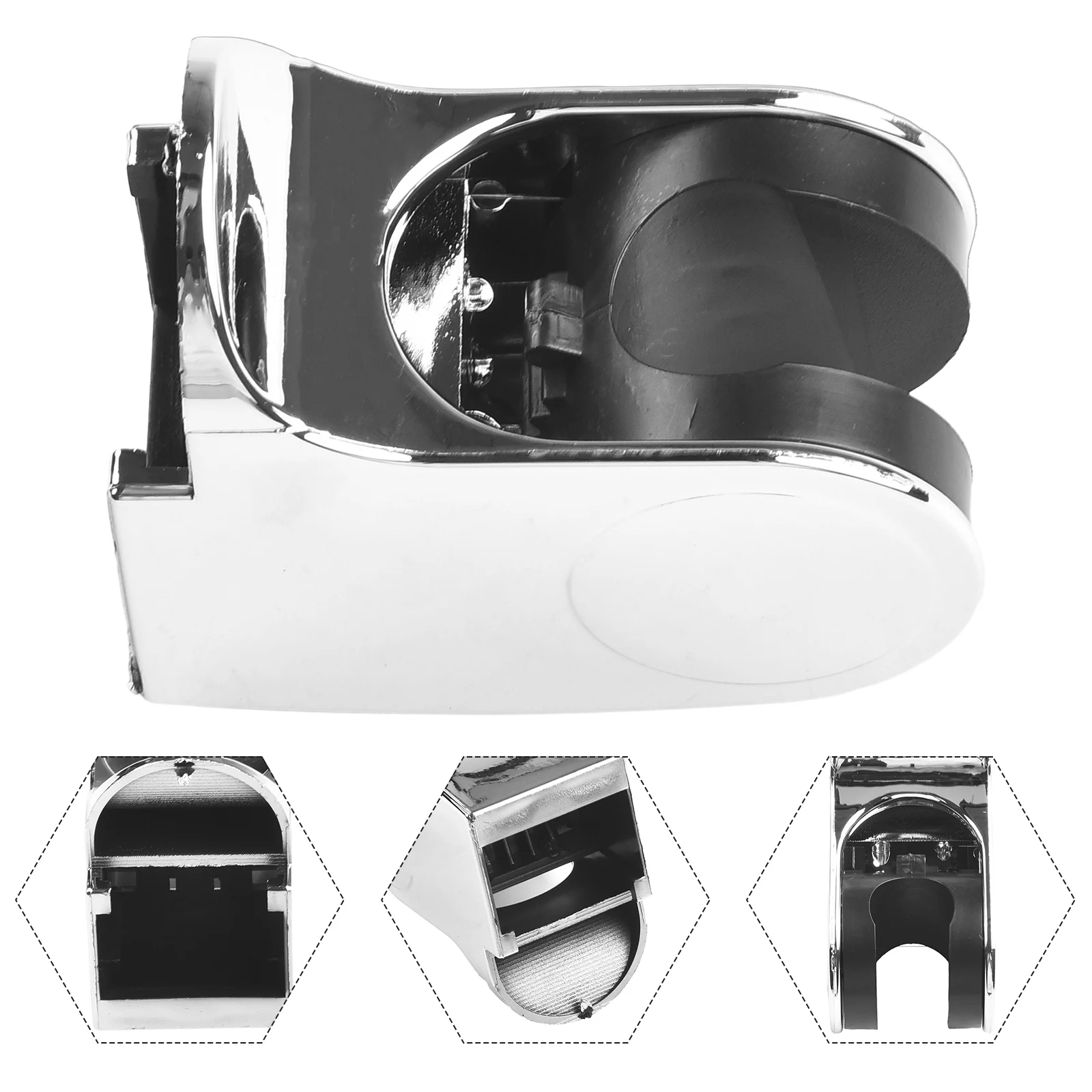 

Shower Head Holder Shower Bracket Adjustable Self-Adhesive Showerhead Bracket Shower Head Stand Bracket Bathroom Accessories