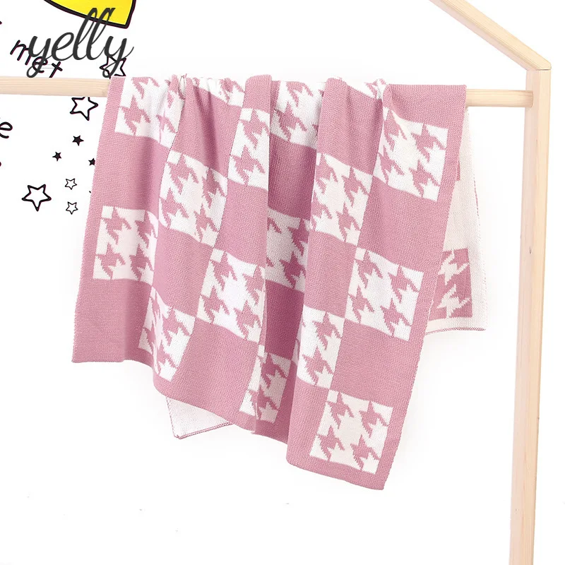 

Вязаное одеяло для домашних животных s для собаки, кота, твидовая Лапка, детское одеяло, муслиновое Пеленальное Одеяло sc, постельное белье дл...