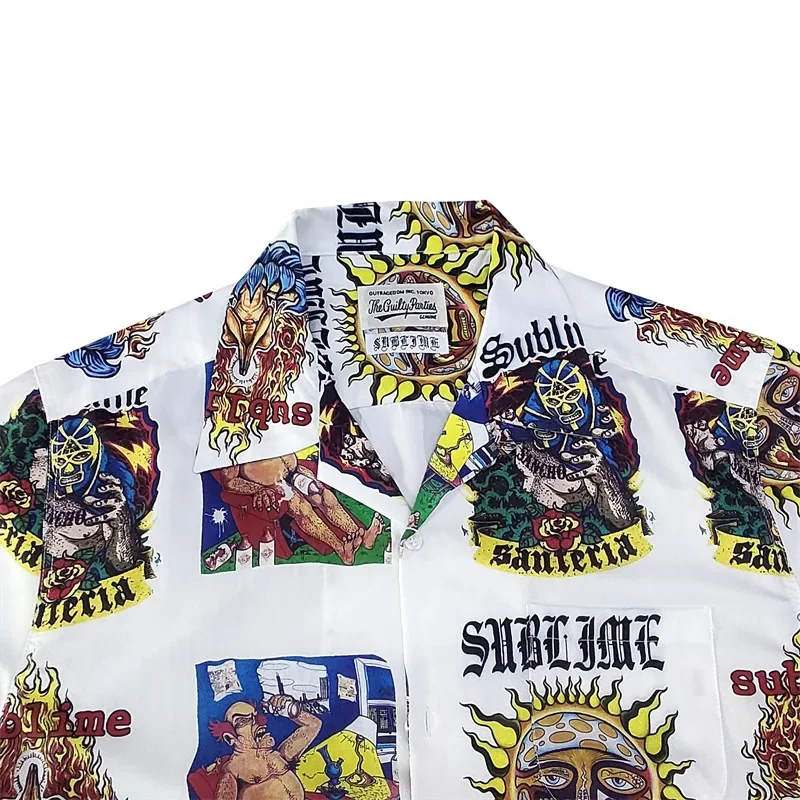 WACKO Гавайская рубашка с коротким рукавом