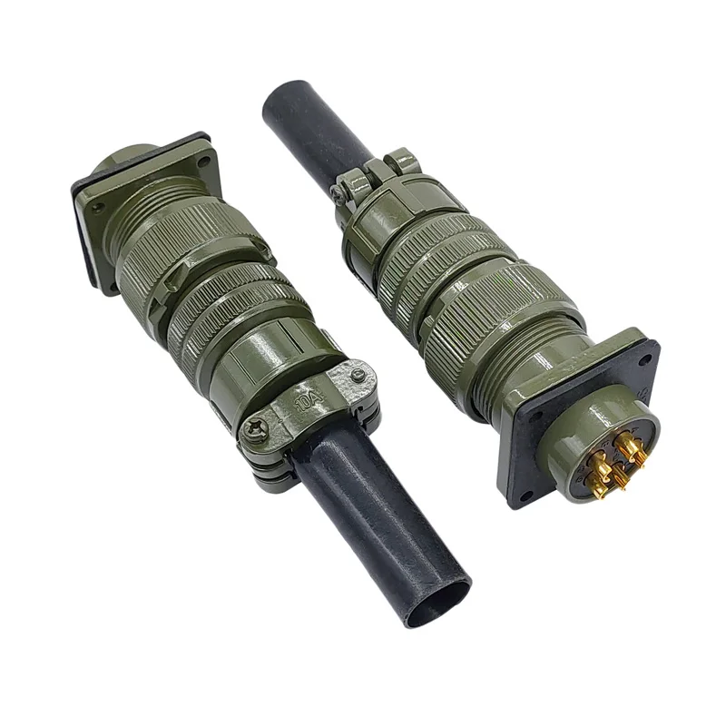 

5015 MIL-C Plug Socket 18S-3 Circular Connector 18S-10 18S-11 Military Specification Connector MIL STD MS3102 MS3106 MS3108