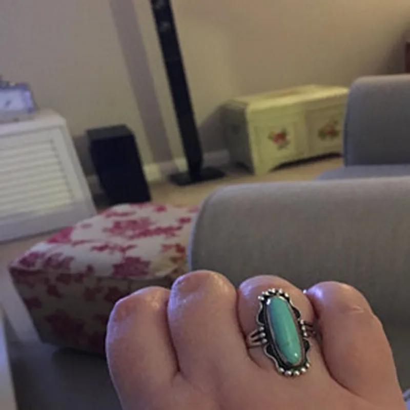 Богемное кольцо на палец женское из металлического сплава в стиле бохо для