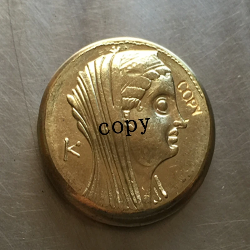 Греческие монеты Octodrachme or (mnaieon) 27 г