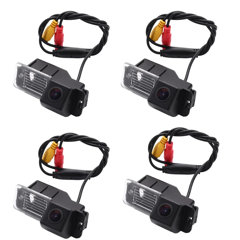 

4X HD Car Reverse Rear View Backup Camera Parking Rear View Parking System For Vw Volkswagen Polo V (6R) / Passat Cc