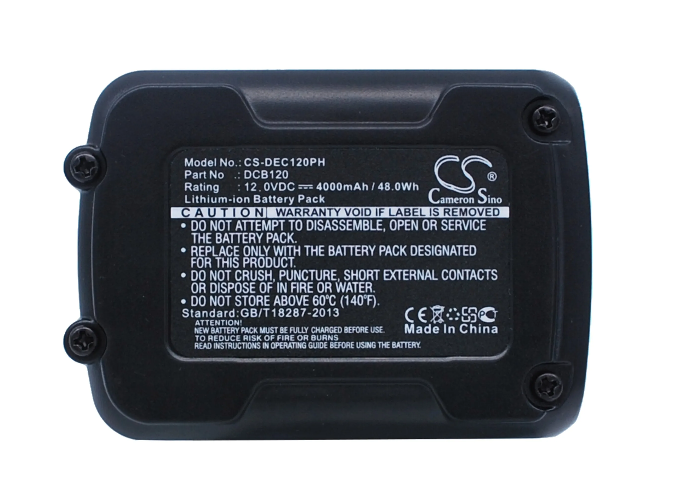 

CS 4000mAh Battery for DeWalt DCB102 DCB105 DCB107 DCB112 DCB115 DCB118 DCB120 DCB121 DCB123 DCB125 DCB127 DCB180