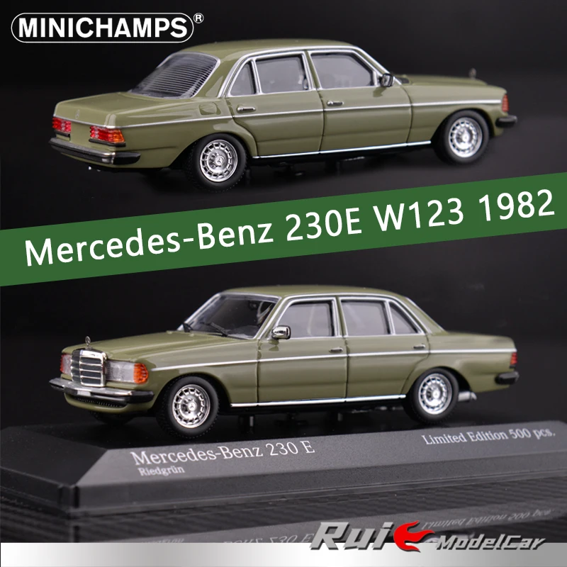 

1:43 mini cut BENZ 230E W123 1982 alloy simulation car model ornaments