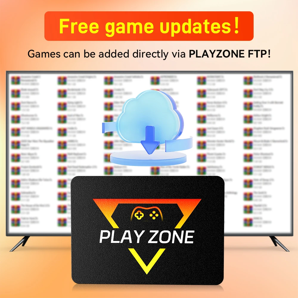 PlayZone 1 ТБ Портативная игровая консоль