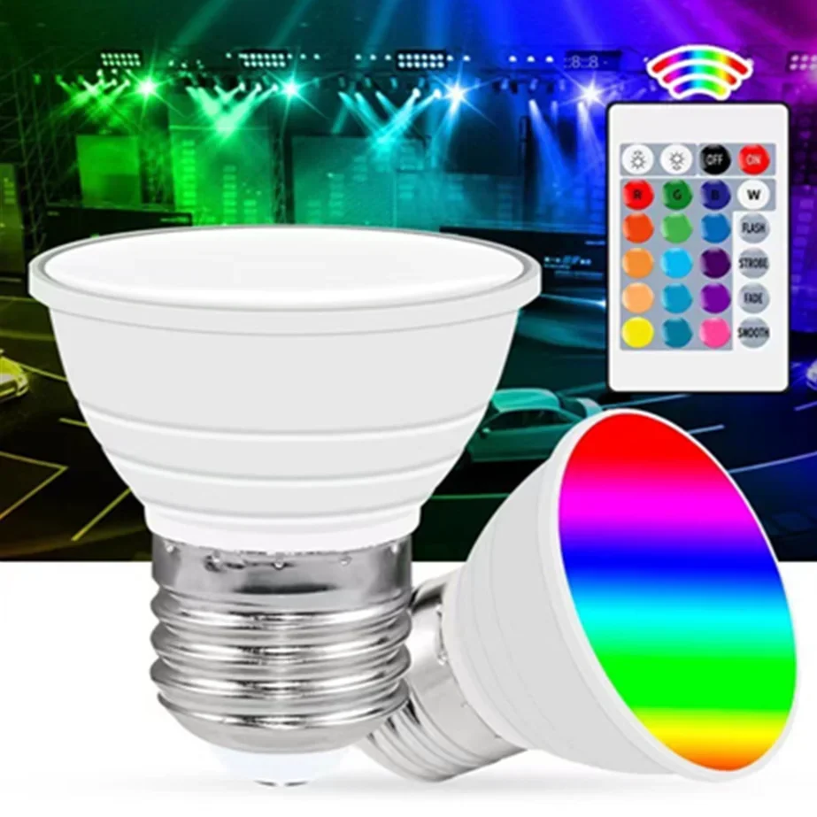 

Светодиодная RGB-лампа PaaMaa с цоколем E27, 220 В