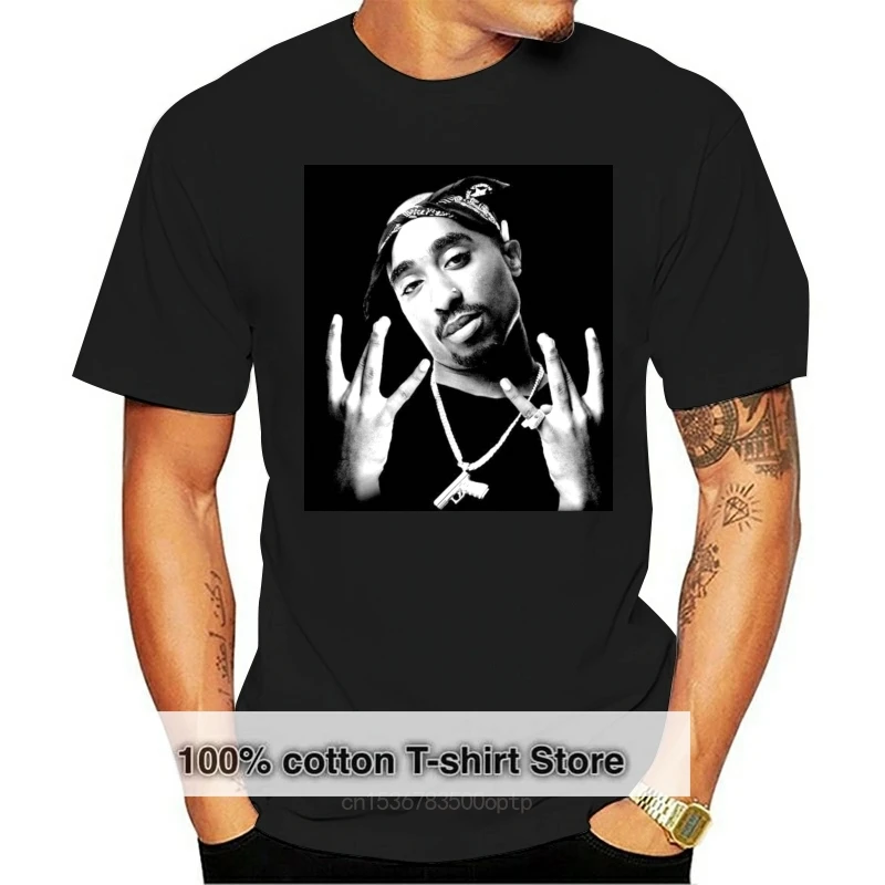 

2Pac West Side Men'S Black T-Shirt Machiaveli New Hip Hop Tee Tupac La Rapper 2020 New Men Short Sleeve Funny Casual T Shirt