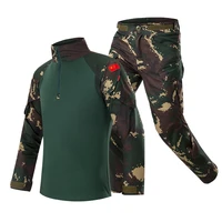 kids camo military uniform tactical shirt pants set children boys camouflage army combat bdu outdoor training hunting clothes