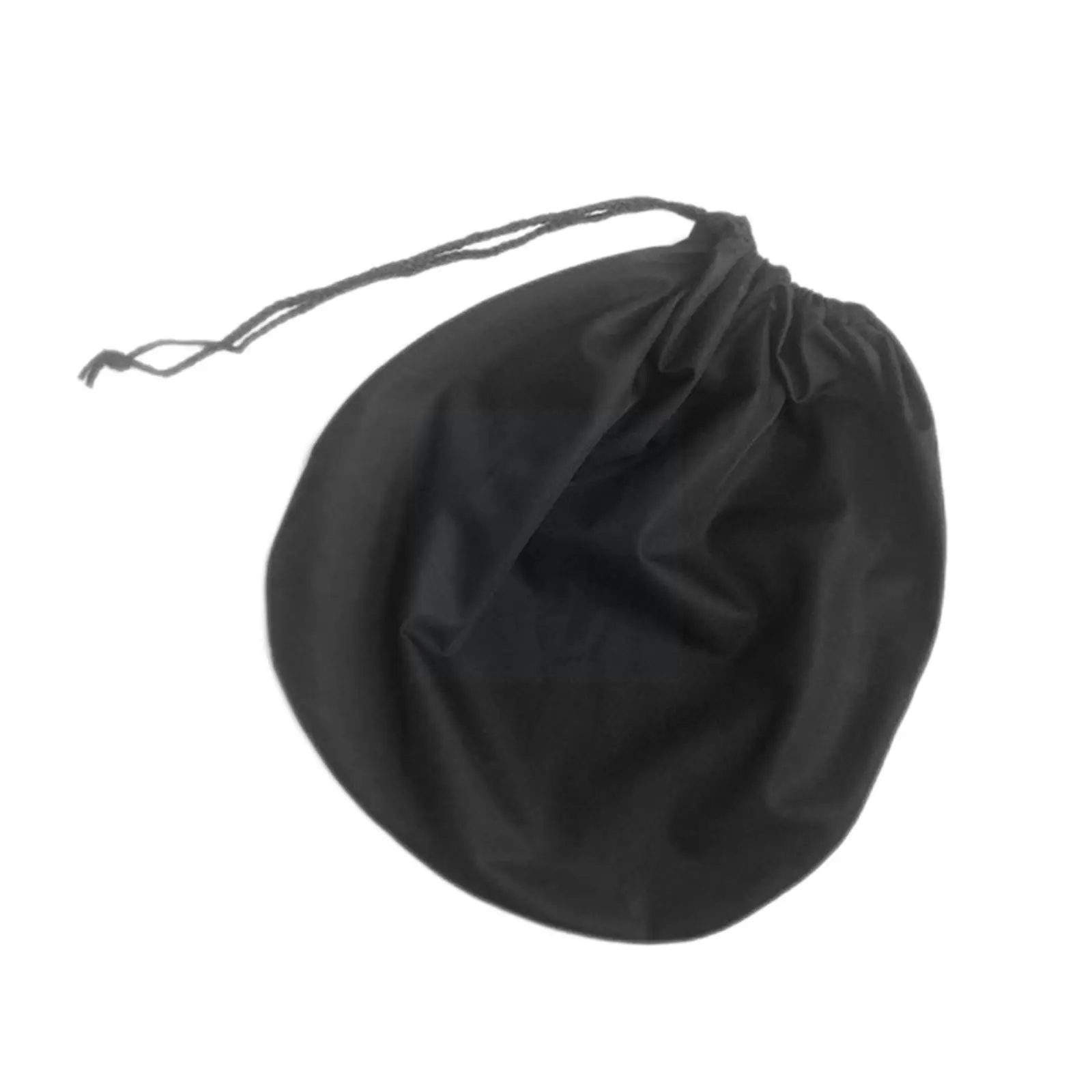 

Helmet Bag Plush Soft Single Drawstring Pocket for Motorcycle Scooter Moped Bike Full Half Helmet Lid Protect Bag Black Dus B3K3