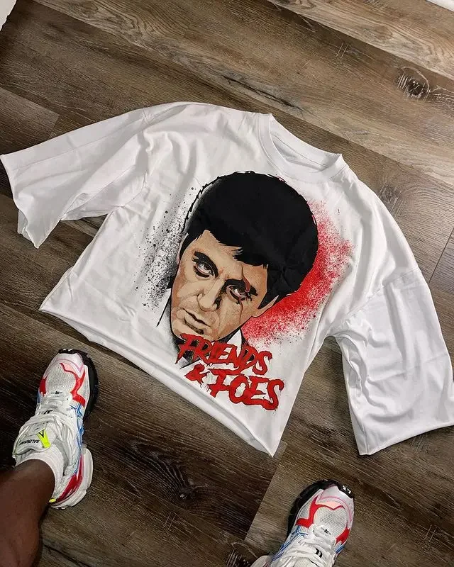 Футболка Y2K в стиле Харадзюку для мужчин и женщин хлопковая рубашка с графическим