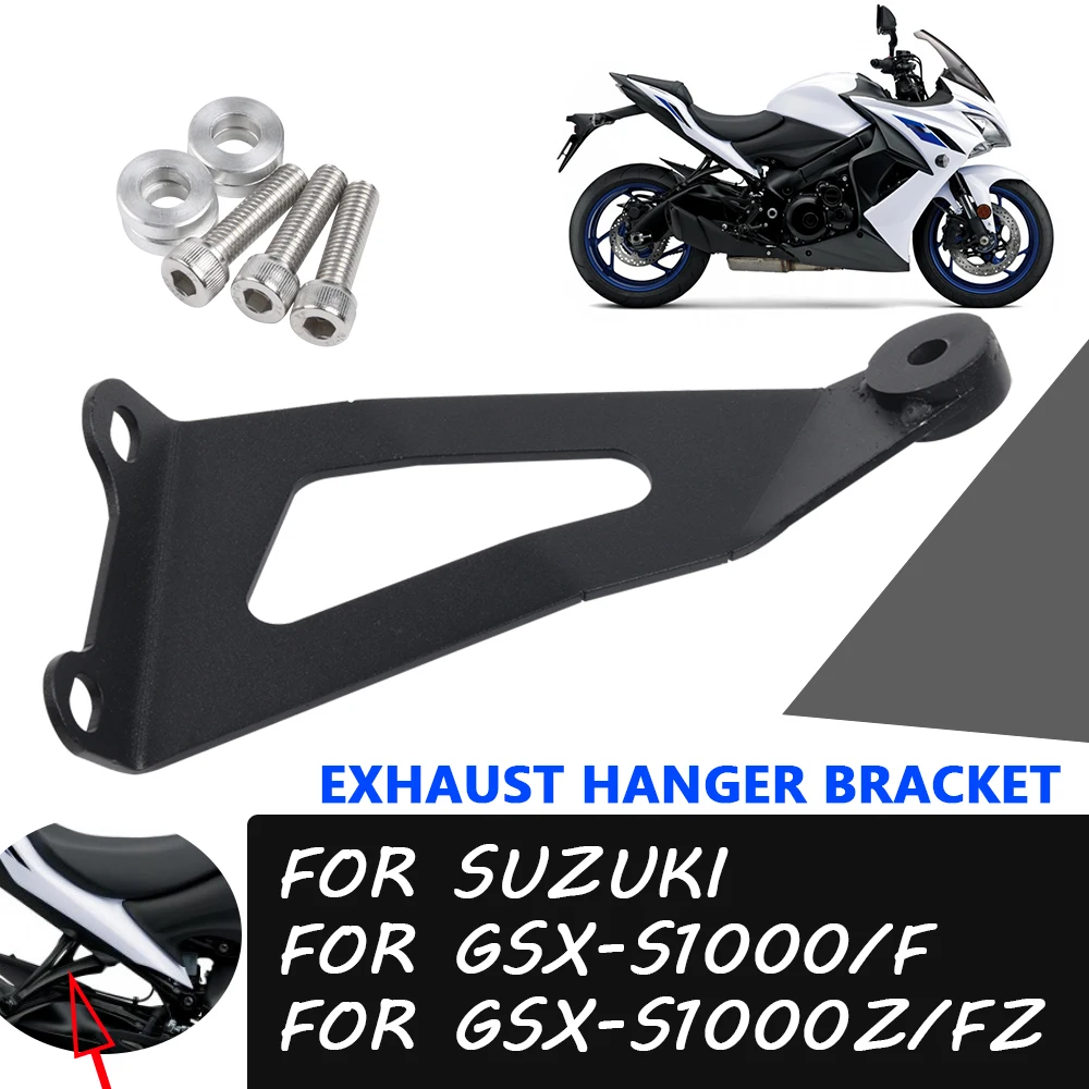 

Motorcycle Accessories Muffler Support Exhaust Pipe Hanger Bracket For SUZUKI GSX-S1000 F GSX-S1000F GSX-S1000Z GSX-S 1000 GSXS
