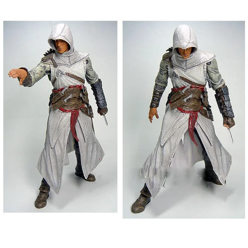 

NECA Assassin's Creed 2 Doll Model Atel White Killer EZIO Apocalypse 6 Inches Can Be Handled Manually Anime Figurine Vinyl Doll
