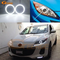 for mazda 3 mazda3 bl 2009 2010 2011 2012 2013 ultra bright smd led angel eyes halo rings kit day light car styling accessories