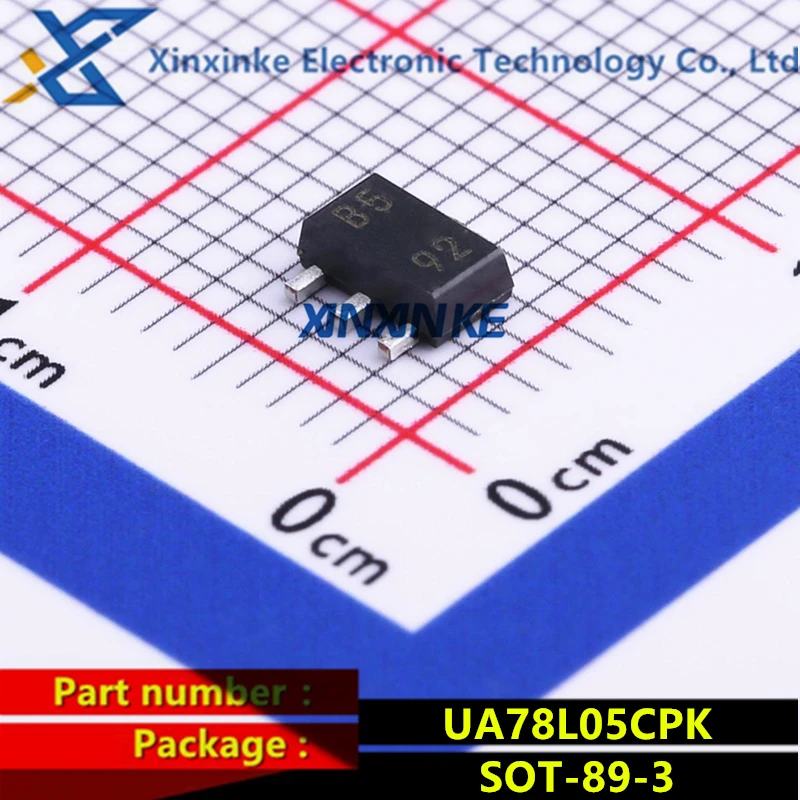 

UA78L05CPK Mark:B5 SOT-89-3 Linear Voltage Regulators 5.0V 100mA Power Management ICs Brand New Original