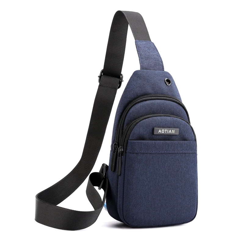 

New Men's Chest Bags High Quality man Messenger Bag male Short Trip Crossbody Bag boys Nylon Chest Pack Unisex